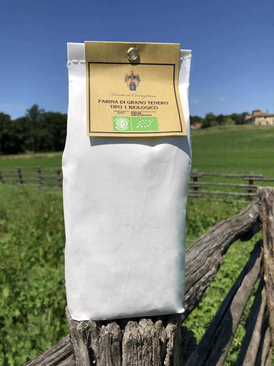 Farina di Grano Tenero Tipo 1 Biologica di Camugliano - Toscana